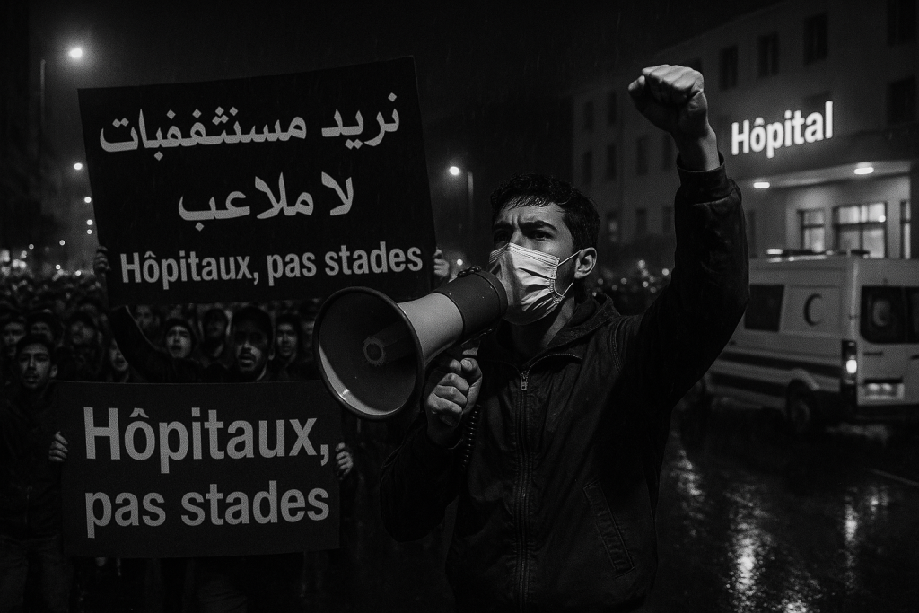 Protestas jóvenes Marruecos 2025: sanidad antes que estadios